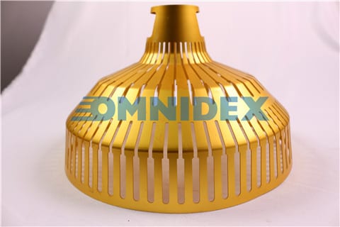 Golden Lampshade_international manufacturing services_China manufacturing_Vietnam manufacturing_Omnidex