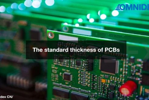 The standard thickness of PCBs